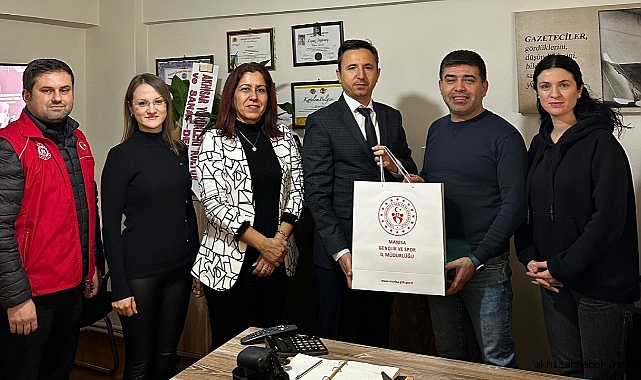 Akhisar İlçe Gençlik Merkezi'nden Gazeteciler Günü'ne Özel Ziyaret