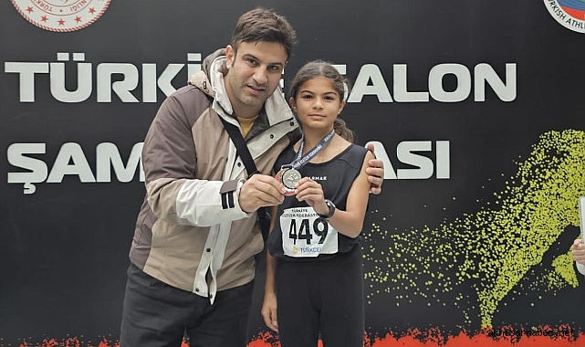 Akhisar'ın Gururu Nisanur Akarsu, U14 Türkiye Şampiyonası'nda Kıl Payı İle İkincilik Elde Etti