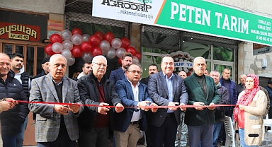 Akhisar'ın Yeni Ticaret Merkezi Peten Tarım İşletmesi Açıldı