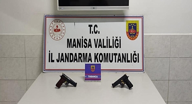 Akhisar Jandarması, Ruhsatsız Silah Taşıyan Şahsı Yakaladı: Adli İşlem