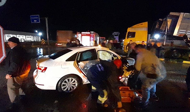 Akhisar-Kırkağaç arasındaki kazada 1 kişi hayatını kaybetti