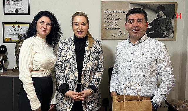 Akhisar Lokantacılar Odası Başkanı Pınar Gören'den Basın Mensuplarına Özel Ziyaret