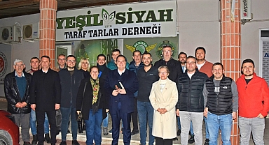 Başkan Besim Dutlulu'dan Yeşil Siyah Taraftarlar Derneğine ziyaret