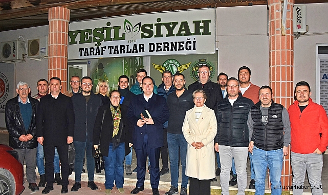 Başkan Besim Dutlulu'dan Yeşil Siyah Taraftarlar Derneğine ziyaret