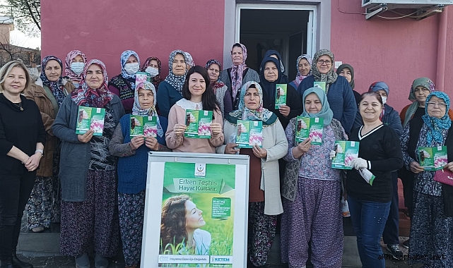 Dereköy'de Rahim Ağzı Kanseri Bilinçlendirme Etkinliği