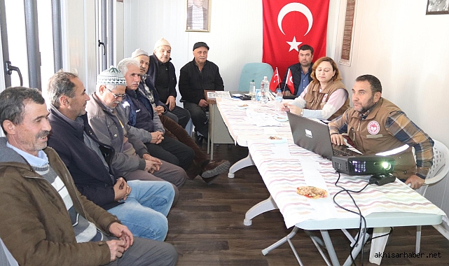 Doğankaya ve Sarnıç'ta Çiftçilere Özel Gübreleme Bilgilendirme Toplantısı