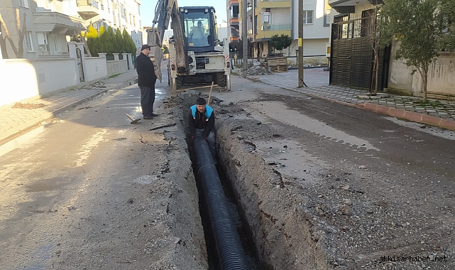 Hürriyet Mahallesi 592 Sokakta Yağışlara Karşı Önlem Alındı