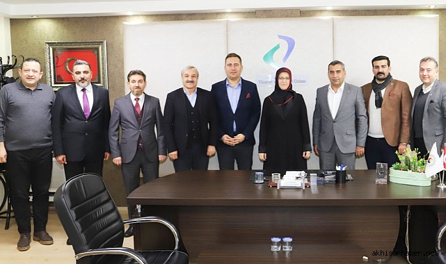 Manisa Celal Bayar Üniversitesi Rektörü ATSO'yu Ziyaret Etti