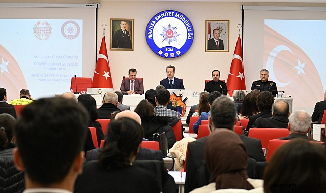 Manisa'da Eğitim Güvenliği İçin Kapsamlı Toplantı Yapıldı