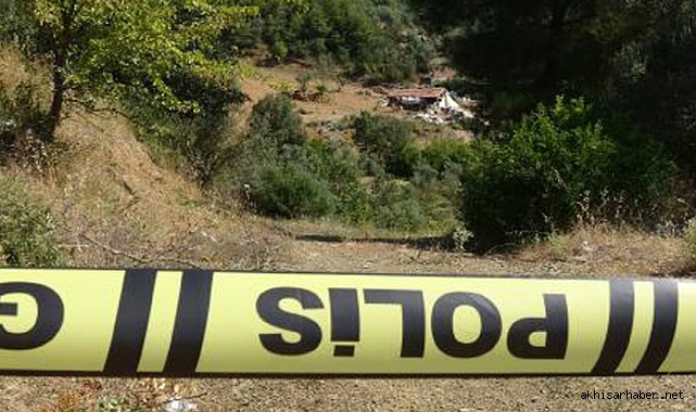 Saruhanlı'da ormanlık alanda erkek cesedi bulundu