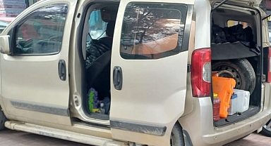 Saruhanlı'dan Çalınan Araç Manisa Merkezde Ele Geçirildi: Sürücü Gözaltında