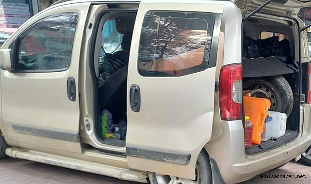 Saruhanlı'dan Çalınan Araç Manisa Merkezde Ele Geçirildi: Sürücü Gözaltında