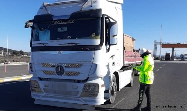 Yük Taşıyan Araçlara Yönelik Büyük Trafik Denetimi: 96 Araç ve Sürücüye Ceza