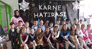 Zehra Muhittin Kavaklı Anaokulu'nda Karne Sevinci