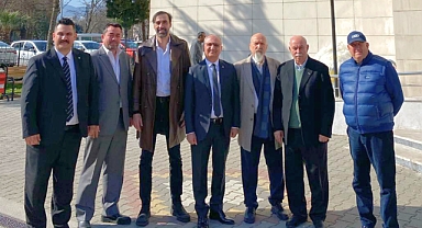 1903 Akhisar Beşiktaşlılar Derneği'nden Adalet Sarayı'na Anlamlı Ziyaret