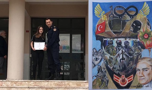 Akhisar Çağlak Anadolu Lisesi'nden Resimde İl Birinciliği Başarısı