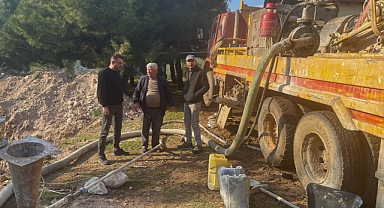 Akhisar Çanakçı Mahallesinde Sondaj Çalışmaları Başladı