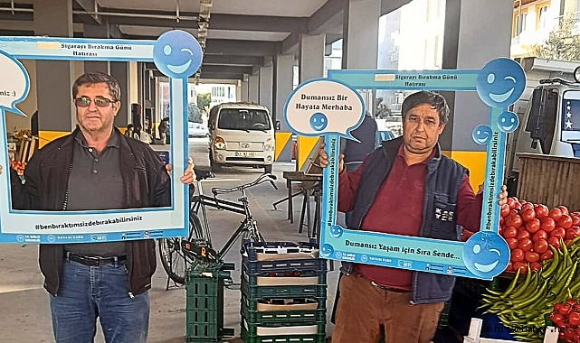 Akhisar İlçe Sağlık Müdürlüğü'nden 9 Şubat Dünya Sigarayı Bırakma Günü'nde Anlamlı Etkinlik