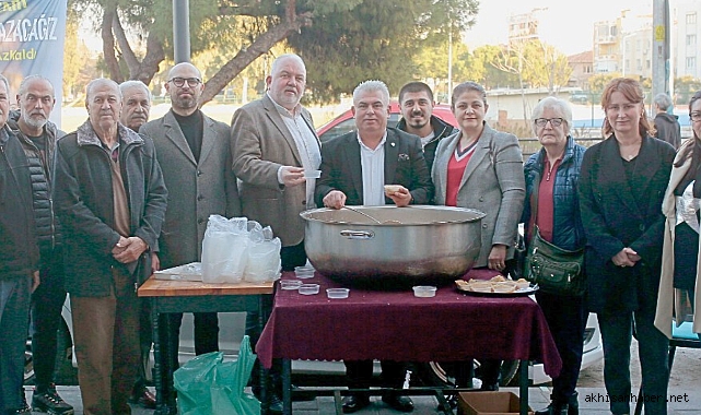 Akhisar İYİ Parti'den Anma ve Dayanışma: 6 Şubat Depreminin Yıldönümünde Helva Hayrı