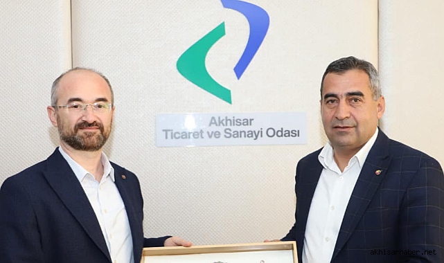 Akhisar Mustafa Kirazoğlu Devlet Hastanesi Yönetiminden ATSO'ya Ziyaret