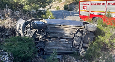 Akhisar Topluca Mahallesinde Trafik Kazası