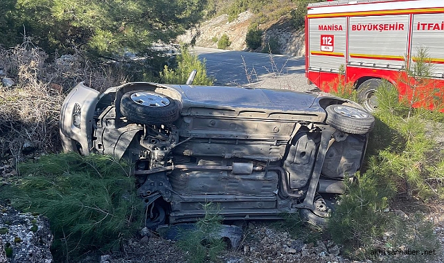 Akhisar Topluca Mahallesinde Trafik Kazası