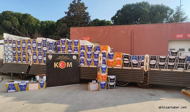 Büyük Darbe: 7 Milyon Bandrolsüz Makaron Ele Geçirildi