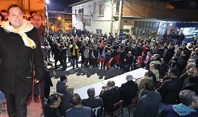 Çamönü'nde Başkan Dutlulu'ya Mehteranlı Karşılama