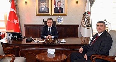 Güray Karakaya’dan Vali Ünlü’ye Veda Ziyareti