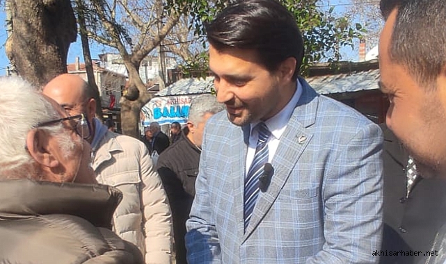 Hızır Şenol'a Esnaf ve Vatandaşlardan büyük ilgi