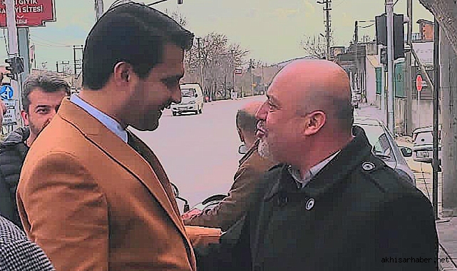 Hızır Şenol esnaf ziyaretlerine hız kesmeden devam ediyor