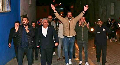 İYİ Parti Belediye Başkan Adayı Hüseyin Ali Doğan, Ballıca'da coşkuyla karşılandı