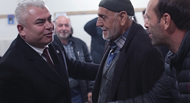 İYİ Partili Hüseyin Ali Doğan'a Tütenli'den (Milinge) samimi ve coşkulu karşılama
