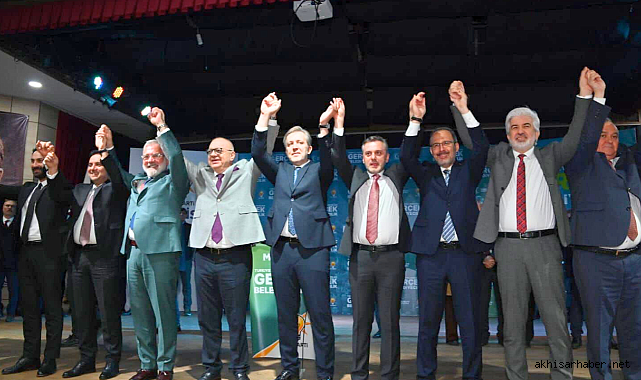 Manisa'da Cumhur İttifakı Belediye Başkan Adayları Tanıtıldı