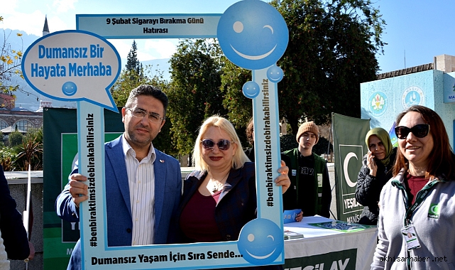 Manisa'da Sigarayı Bırakma Günü Etkinliği