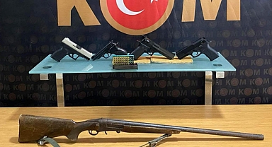 Manisa Emniyet Müdürlüğü'nden Büyük Operasyon: Silah Ticareti Şebekesine Darbe