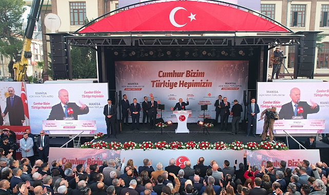 MHP Genel Başkanı Devlet Bahçeli Manisalılara Hitap Etti