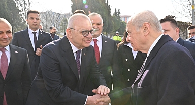 MHP Lideri Bahçeli Manisa'da