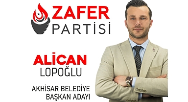 Zafer Partisi Akhisar Belediye Başkan Adayı Alican Lapoğlu oldu