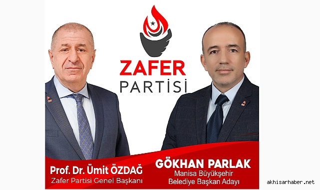 Zafer Partisi Manisa Büyükşehir Belediye Başkanı Adayı Gökhan Parlak oldu