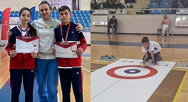 Zeytinliova Ortaokulu Floor Curling'de Bölge İkincisi