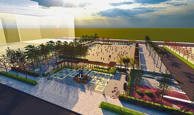 Akhisar'a Çok Yakışacak  "Misak-ı Milli Kent Meydanı"