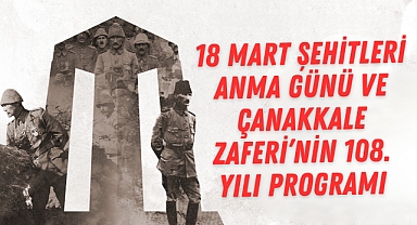 Akhisar'da 18 Mart Şehitleri Anma Günü ve Çanakkale Zaferi'nin 108. Yılı Programı Açıklandı