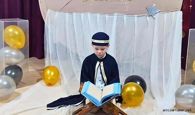 Akhisar'da 4-6 Yaş Kur'an Kursu Öğrencilerinden Büyük Başarı