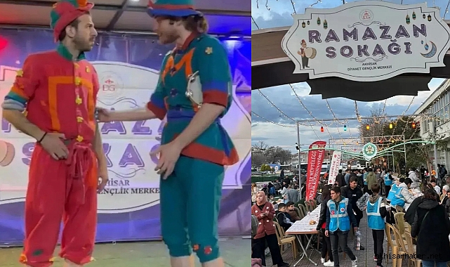 Akhisar'da Gençlik İftarı ve Ramazan Sokağı Etkinlikleri Büyük İlgi Gördü