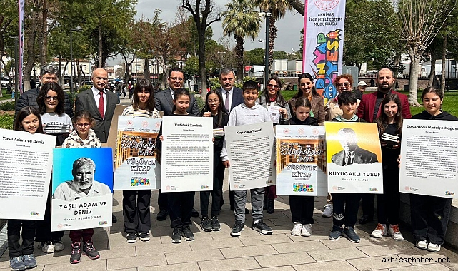 Akhisar'da Kitaplar Yürüdü: Kendin Yap Atölyesi'nden Unutulmaz Kitap Okuma Etkinliği