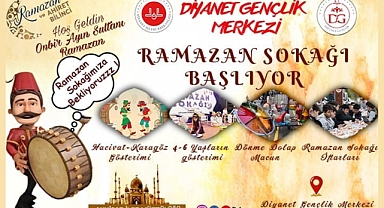 Akhisar'da Ramazan Coşkusu: Diyanet Gençlik Merkezi'nden Ramazan Sokağı Etkinlikleri