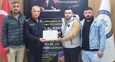 Akhisar Emniyet Müdürlüğü'nden SMA Hastası İclal'e Anlamlı Destek