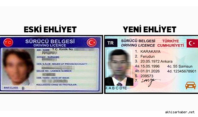 Akhisar İlçe Nüfus Müdürlüğü, Yeni Sürücü Belgeleri için uyarıda bulundu