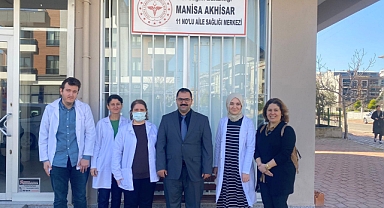 Akhisar İlçe Sağlık Müdüründen Aile Sağlığı Merkezlerine Kritik Ziyaret
